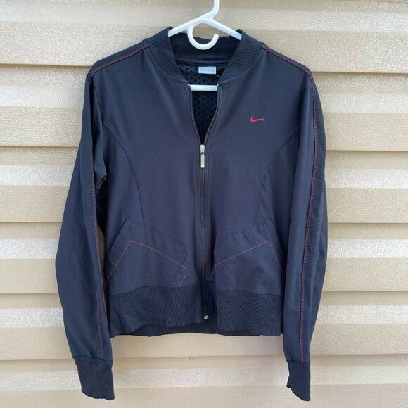 Nike Mens Black Activewear Track Jacket Size M - Picture 1 of 4